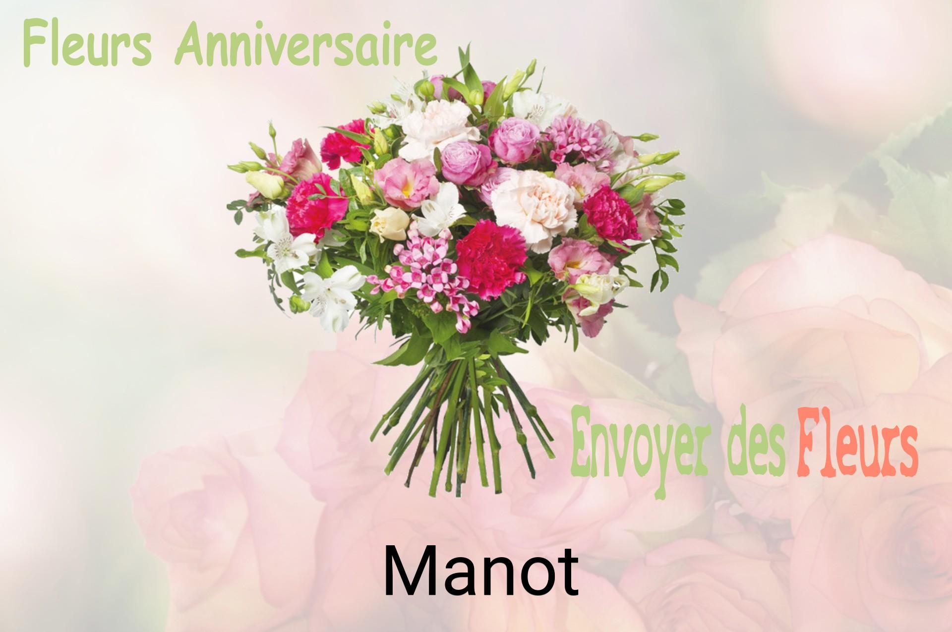 Bouquet de fleurs d’anniversaire livré à Manot